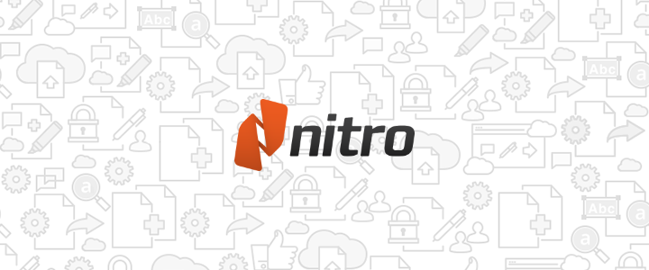 Nitro Pro PDF livstid